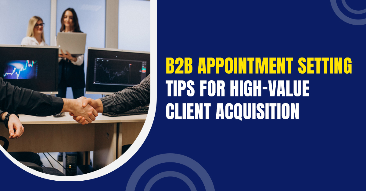 b2b appointment setting blog