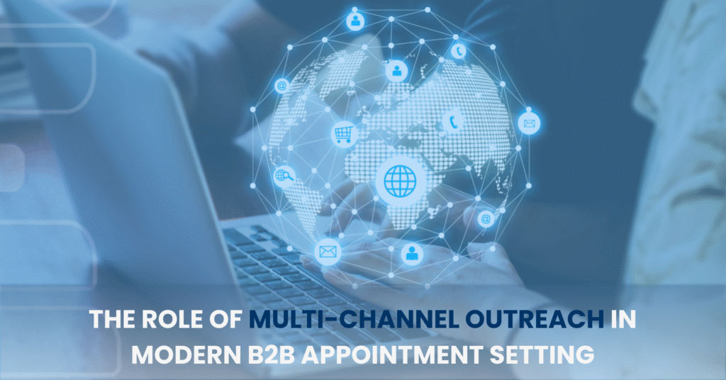 The Role of Multi Channel Outreach in Modern B2B Appointment Setting Blog Banner